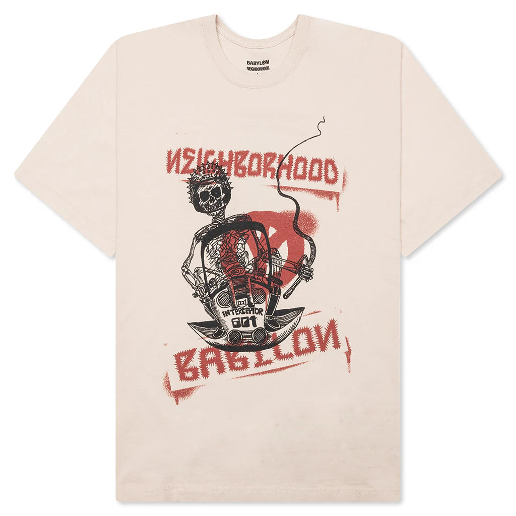Neighborhood x Babylon Tee SS 2 Beige
