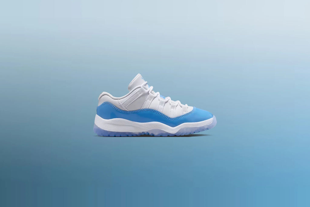 Air Jordan 11 Retro Low University Blue PS White University Blue Black