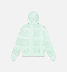 Jordan x CLOT AOP Fleece Hoodie Mens Hoodie Green