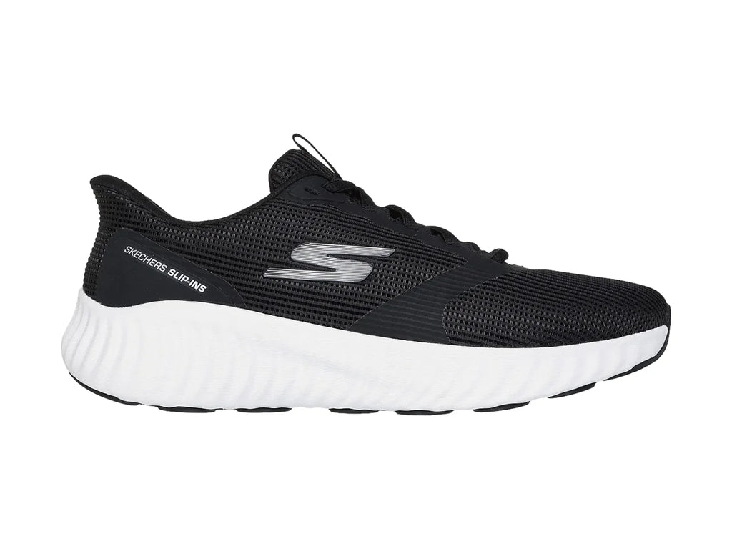 Tenis Skechers Go Run Now Negro y Blanco para Hombre