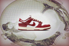 Dunk Low Premium Womens Team Red and White White Team Red Coconut Milk