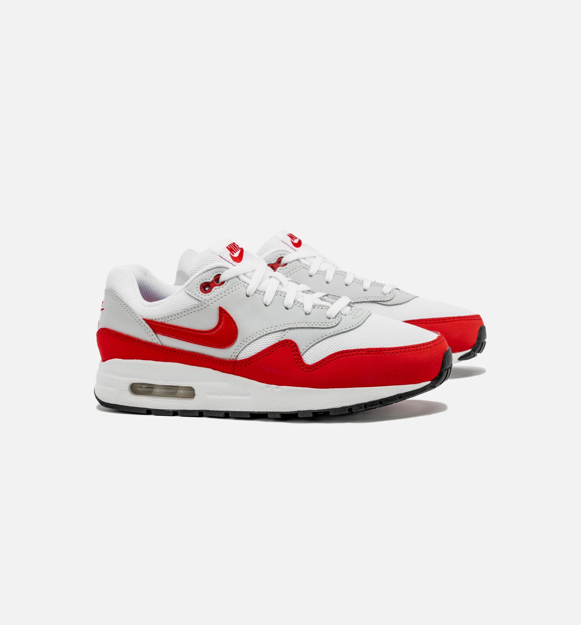 Air Max 1 Grade School Lifestyle Shoe Red White