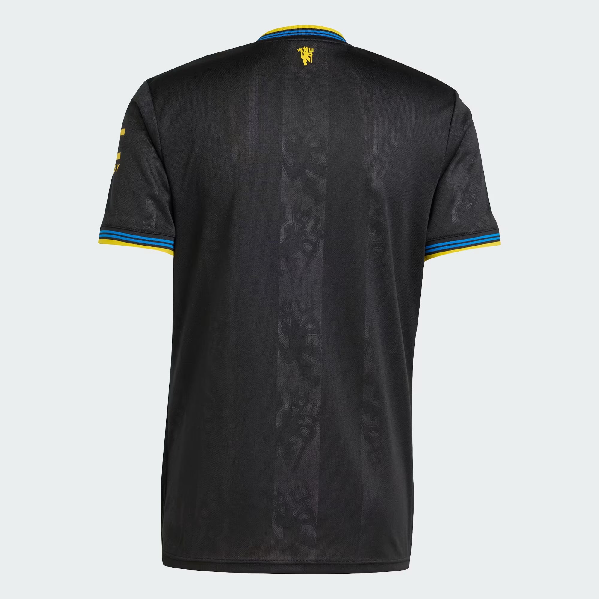 adidas Mens Manchester United Third Jersey 25 26 Black