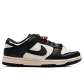 Womens Dunk Low Panda Cherry Charm Sail Black Pale Ivory Metallic Gold