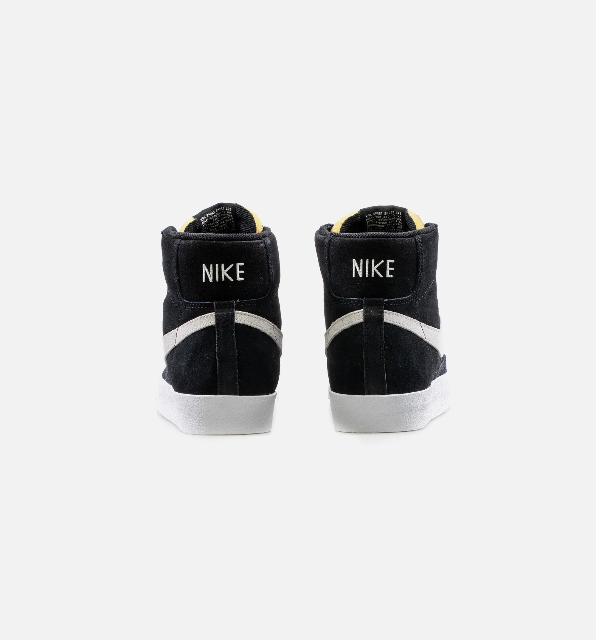 Blazer Mid 77 Suede Mens Lifetsyle Shoe Black White