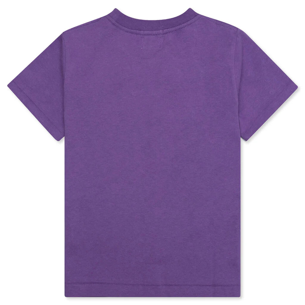 Kids Colors Shark Tee Purple