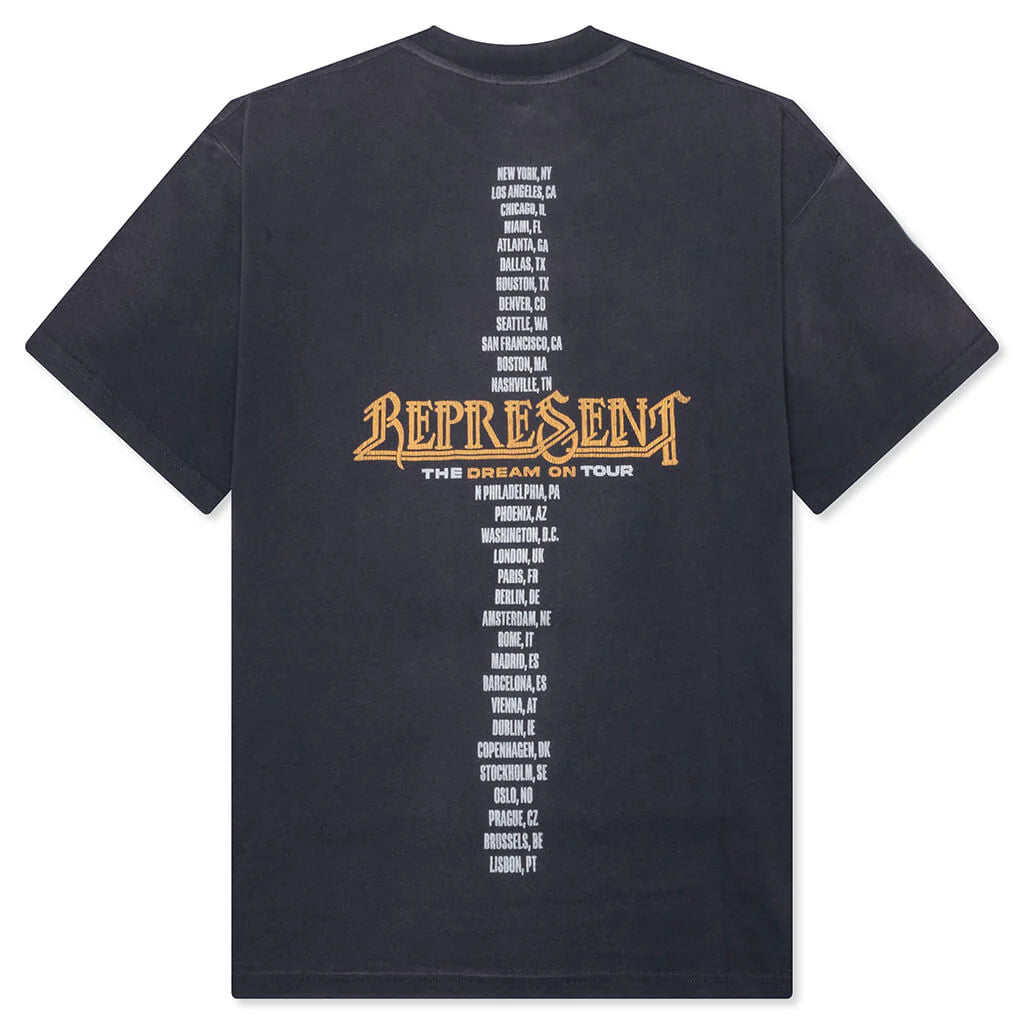 Golden Tour T Shirt Sun Fade Grey