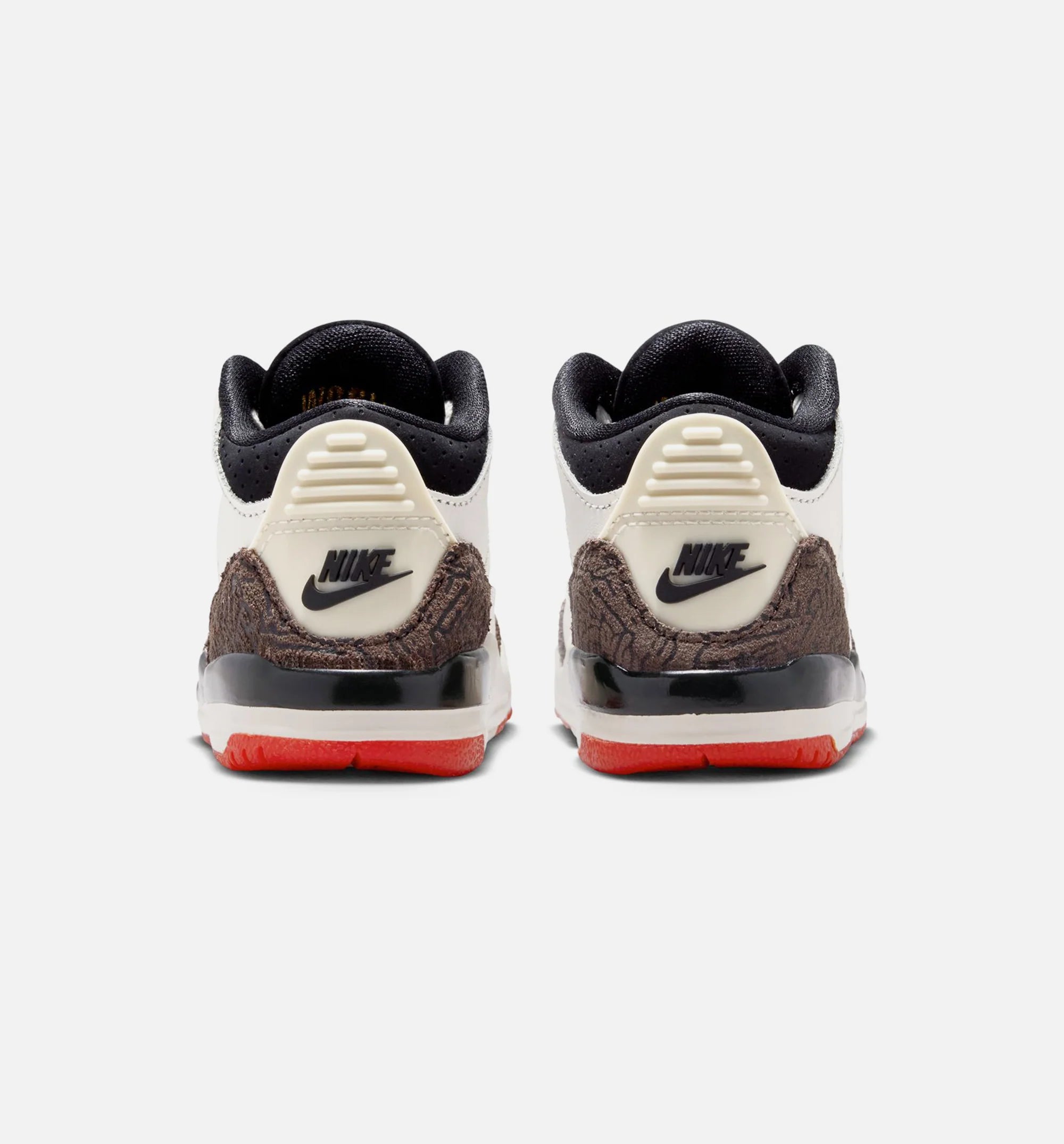 Air Jordan 3 Retro Sail and University Red Infant Toddler Lifestyle Shoe Sail Black University Red Pale Ivory Free Shipping