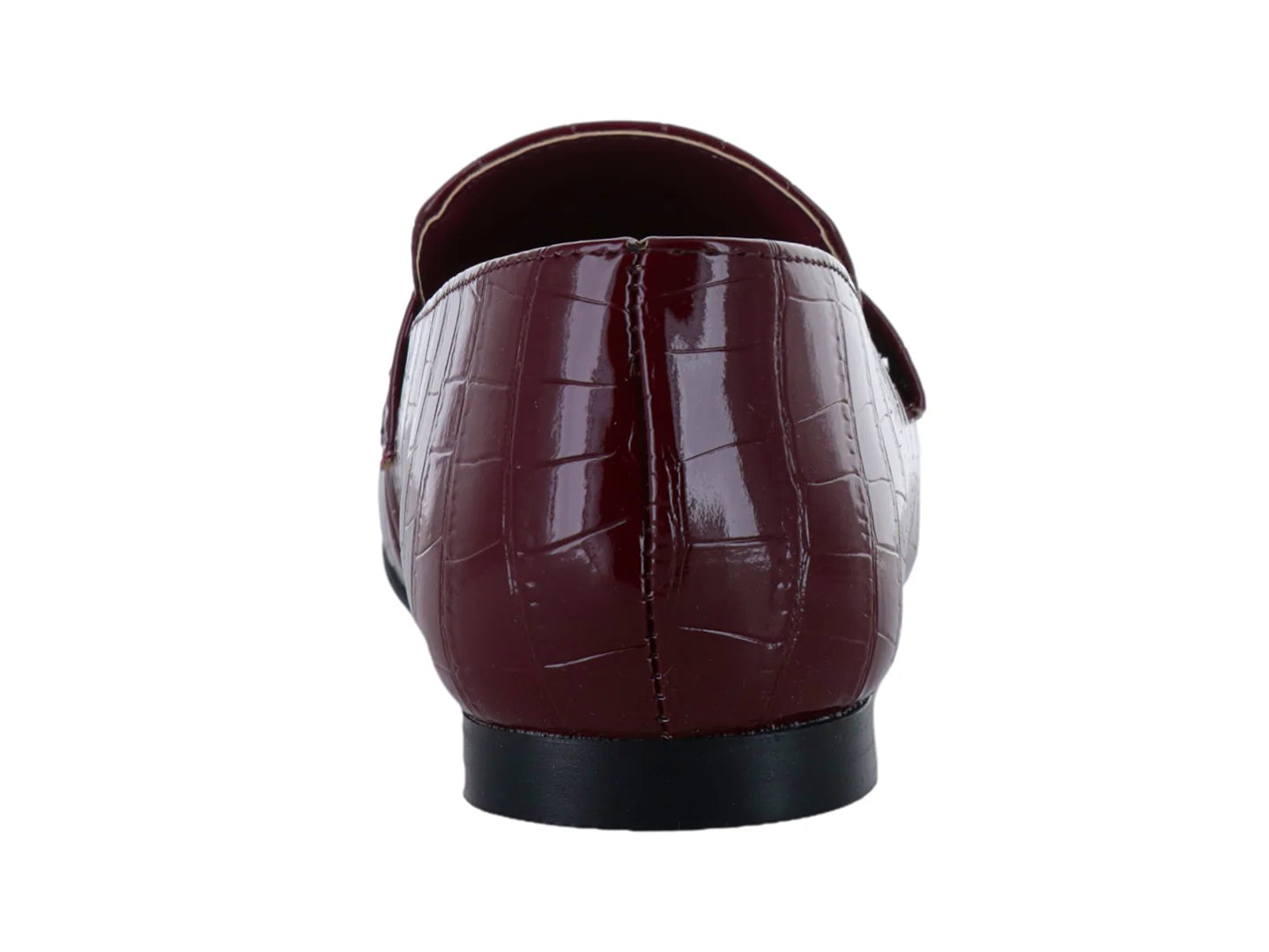 Mocasines Formales Lady One Color Vino para Mujer