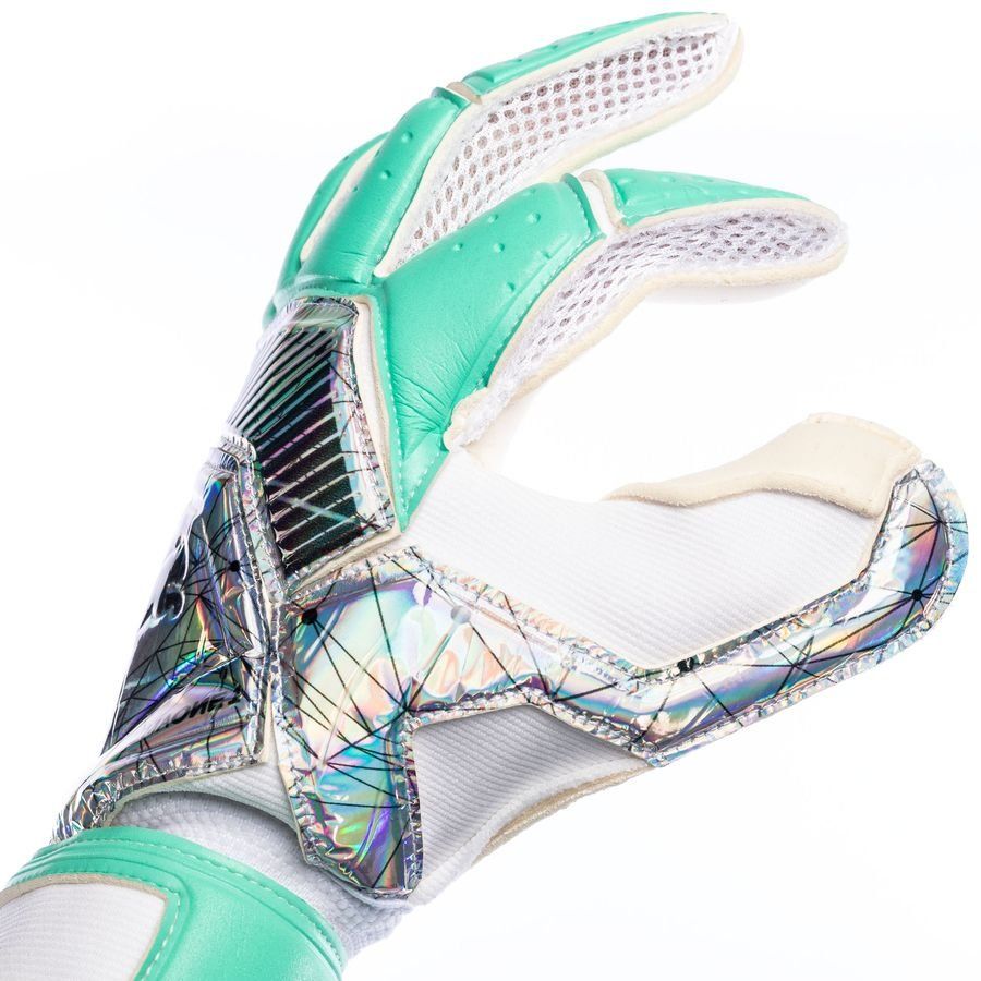 PUMA One Grip 1 RC Illuminate Pack Goalkeeper Gloves Shift Biscay Green