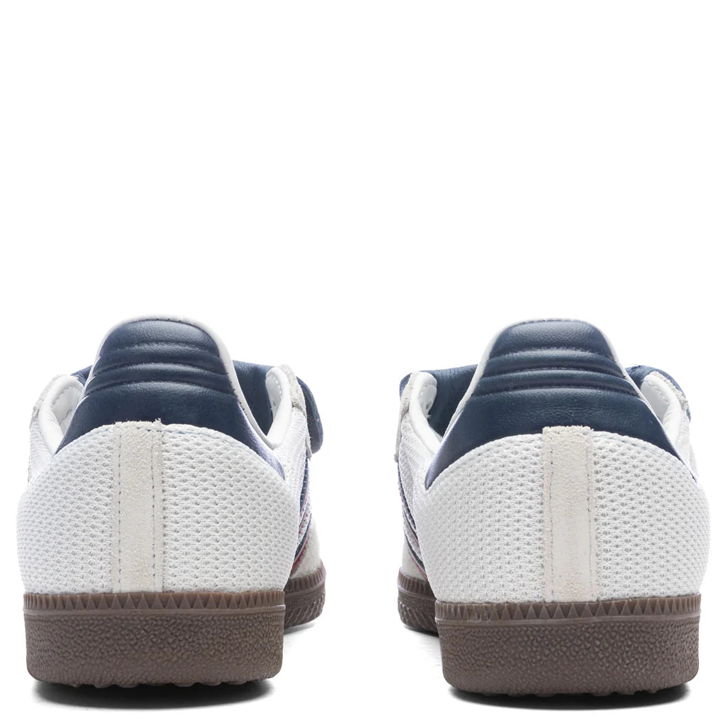 Samba LT Crystal White Dark Blue Gum