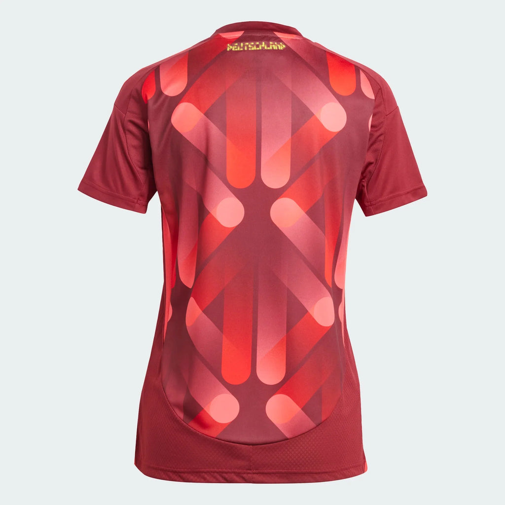 adidas Womens Germany Womens Team Away Jersey 25 Burgundy