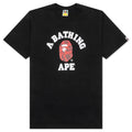 Color Camo College Tee Black Red