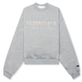Kids Fleece Crewneck Concrete Heather