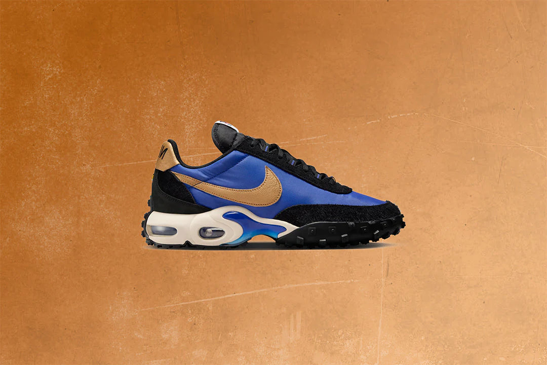 Air Max Waffle SP Hyper Blue Metallic Gold Black