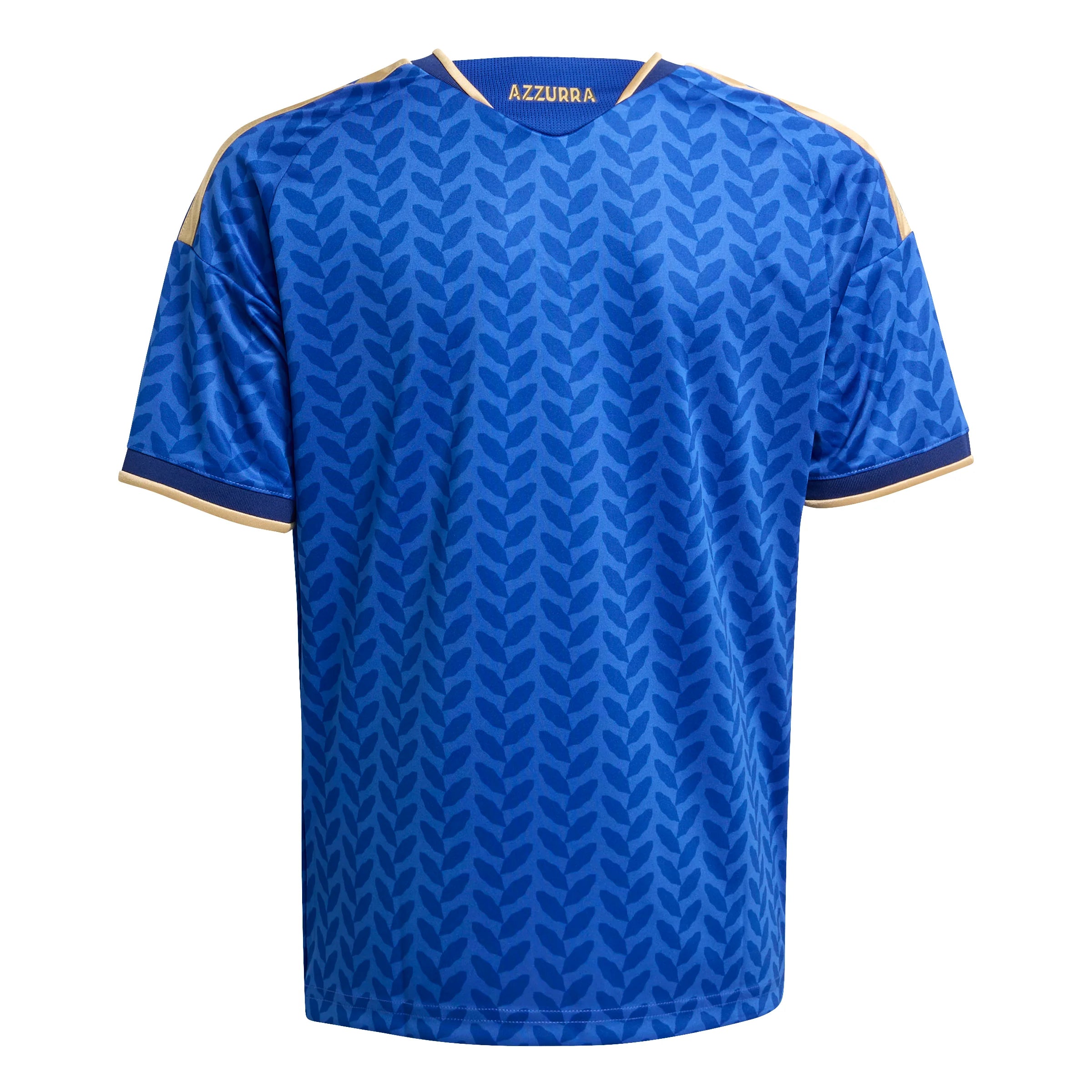 adidas Italy Home Youth Soccer Jersey 26 Blue