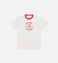 Rhuigi Graphic Mens Short Sleeve Shirt White Red