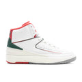 Air Jordan 2 Retro GS Italy White Fire Red Fir