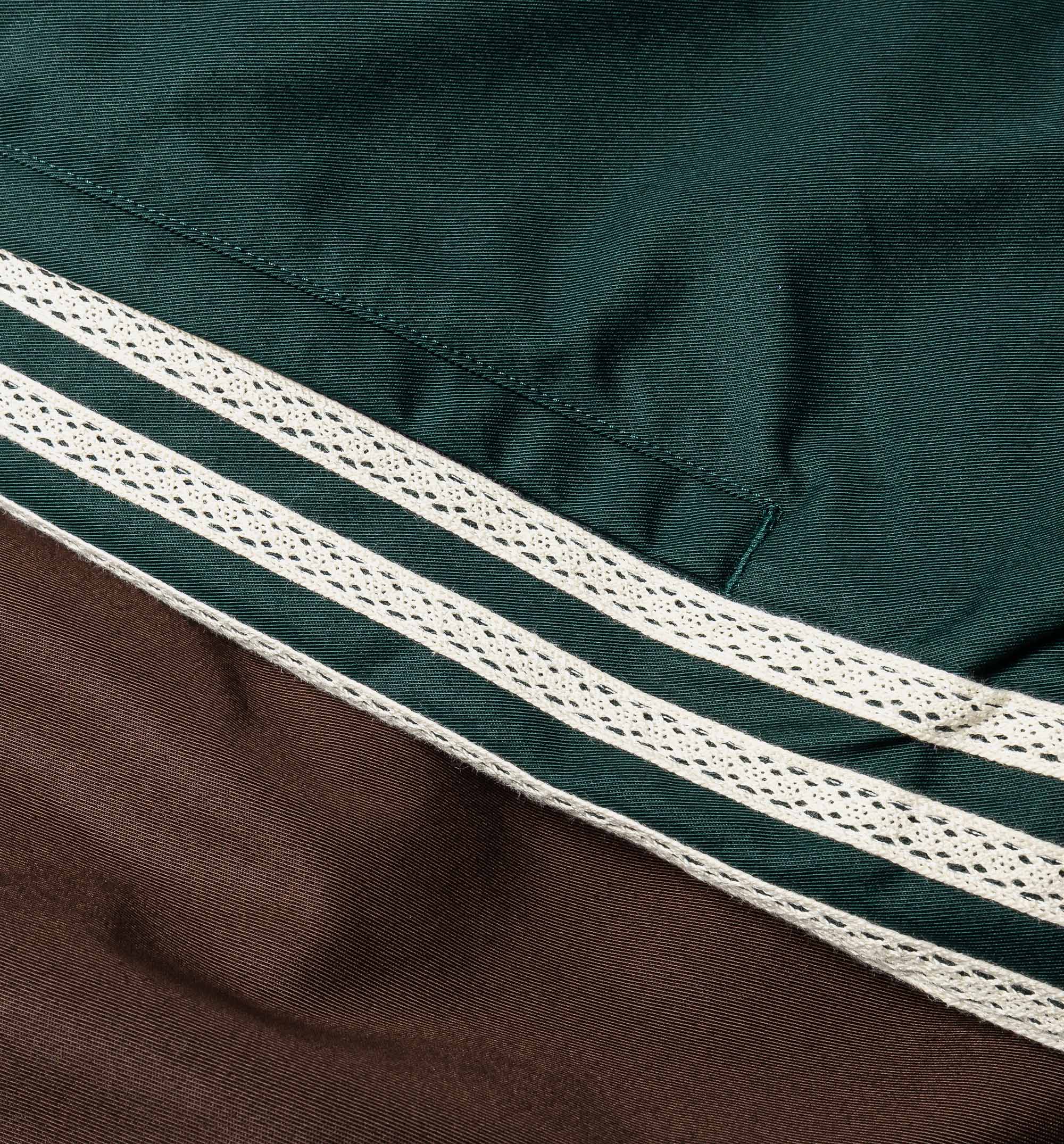 Clot x Adidas Sprinter Mens Short Green Night Dark Brown