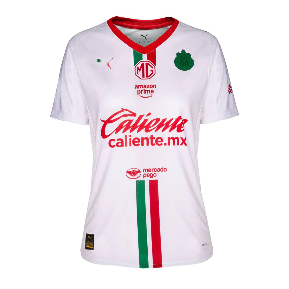 PUMA Womens Chivas Away Soccer Jersey 25 26 White