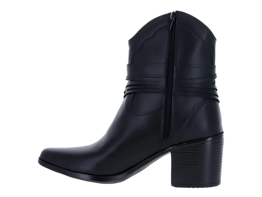 Botines Luna Rosa Diva Negros para Mujer
