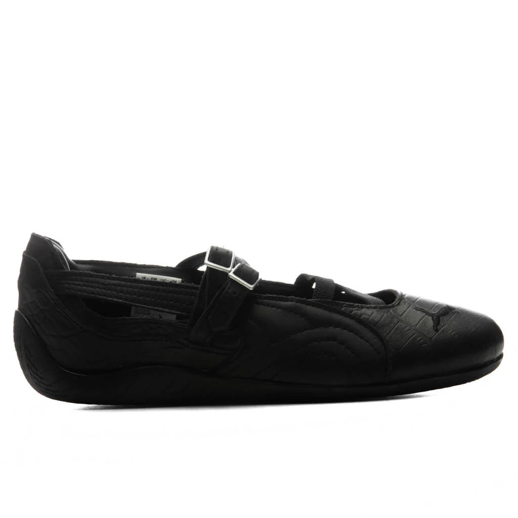 Womens Speedcat Ballet Croc PUMA Black Cool Dark Gray