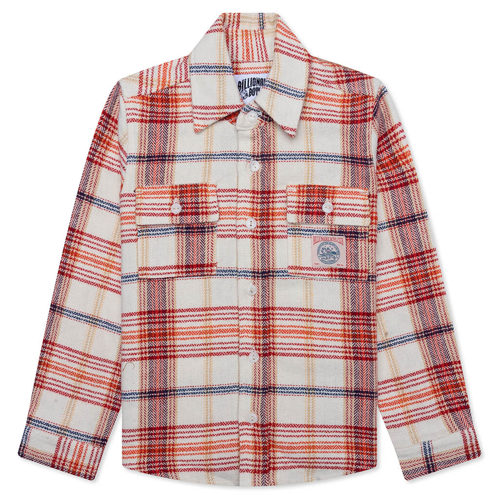 Kids BB Ranger L S Flannel Red