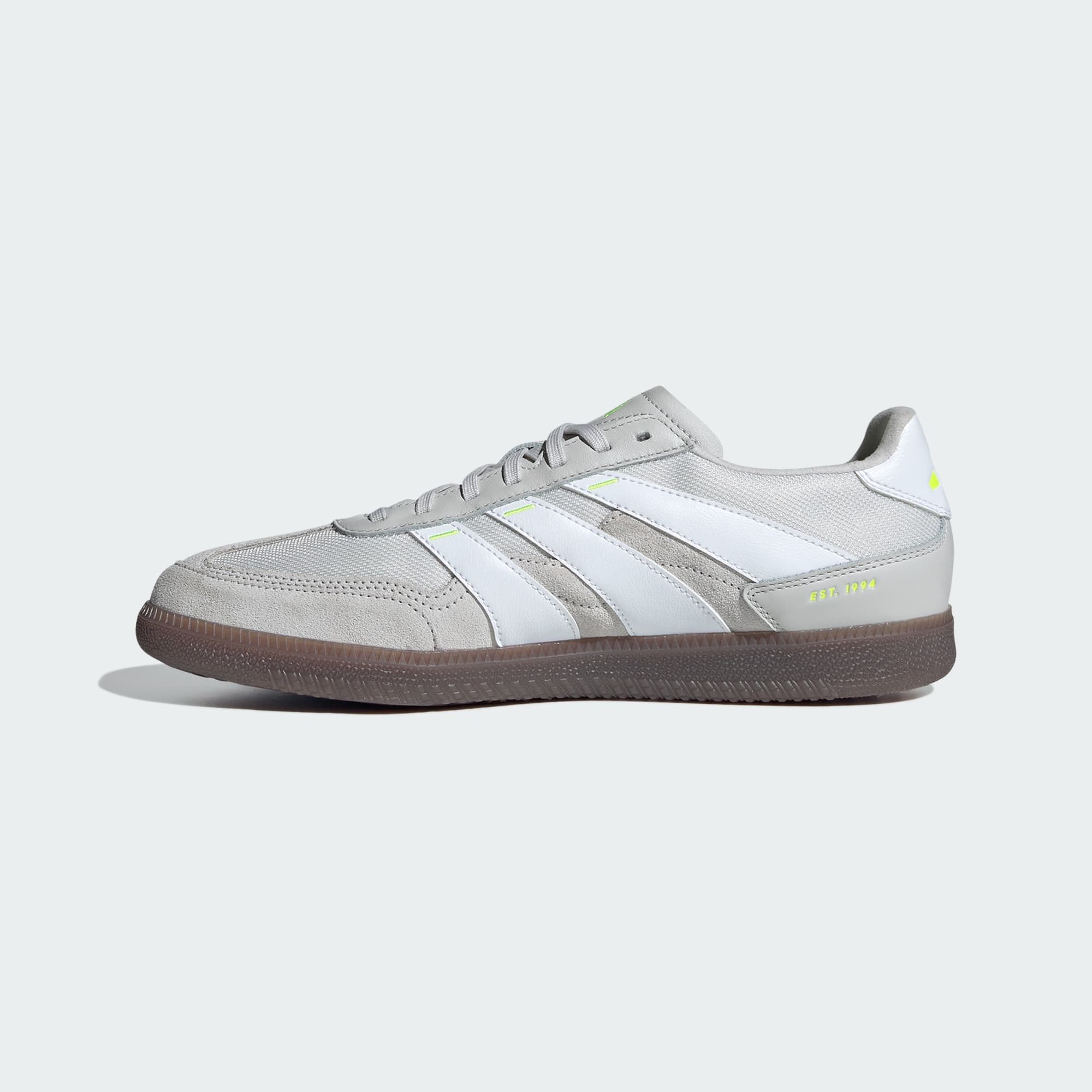 adidas Predator 24 League Freestyle Grey White Solar Yellow