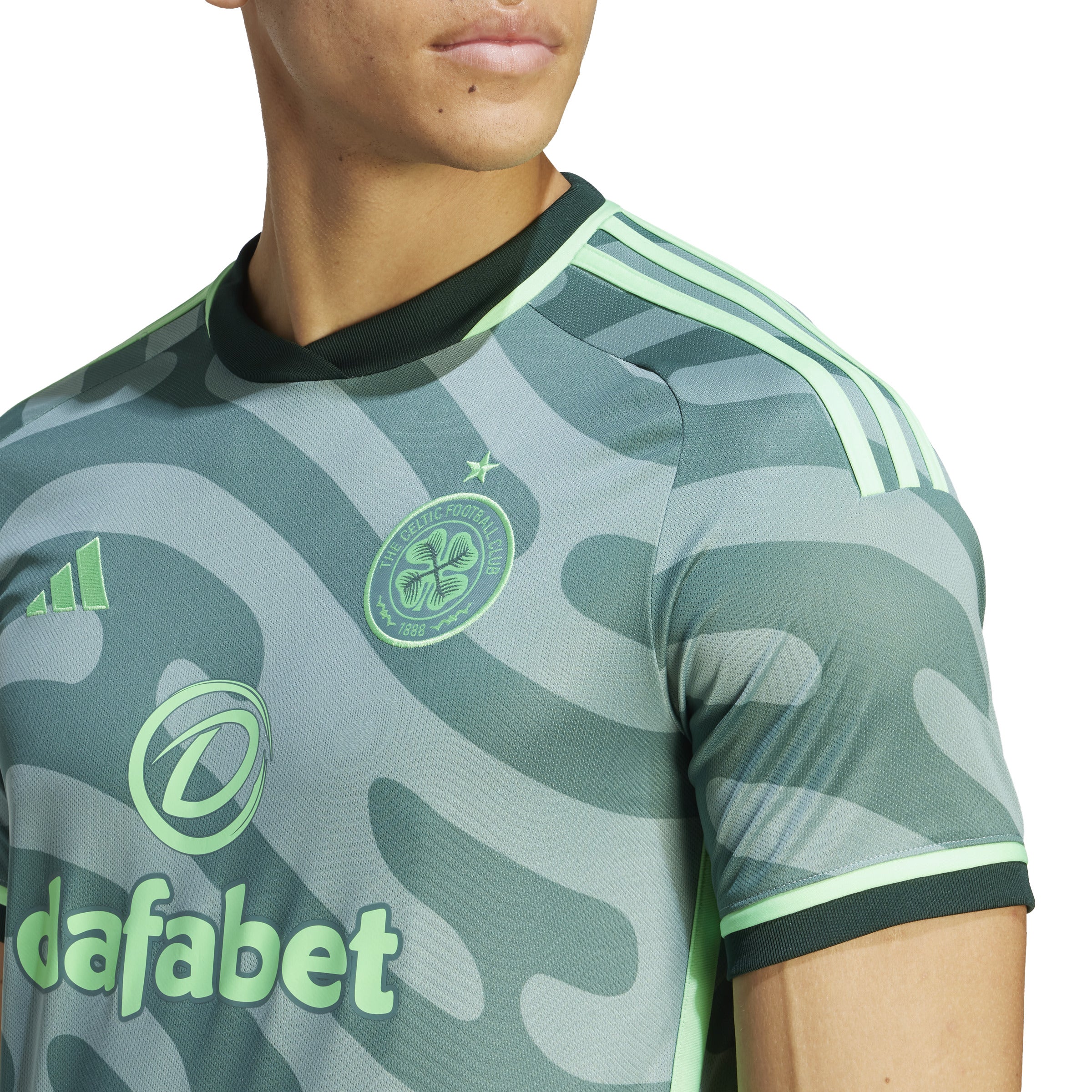 adidas Mens Celtic FC Third Jersey 23 24