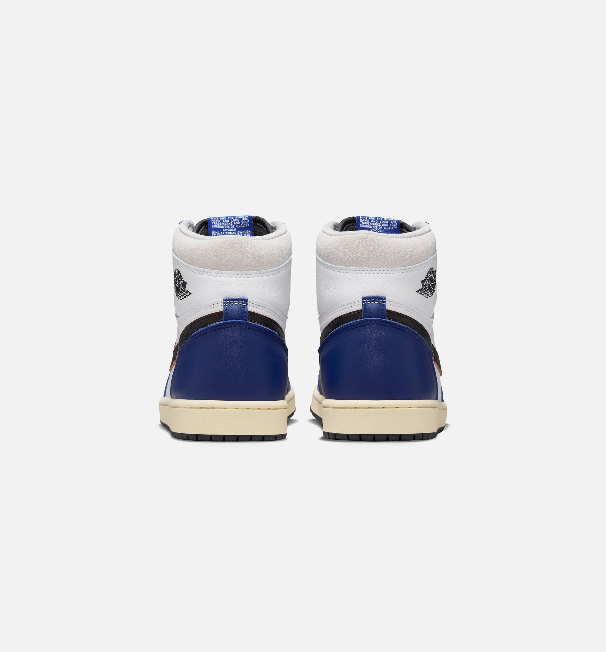 Air Jordan 1 Retro High OG Rare Air Deep Royal Blue Mens Lifestyle Shoe White Black Neutral Grey Deep Royal Blue
