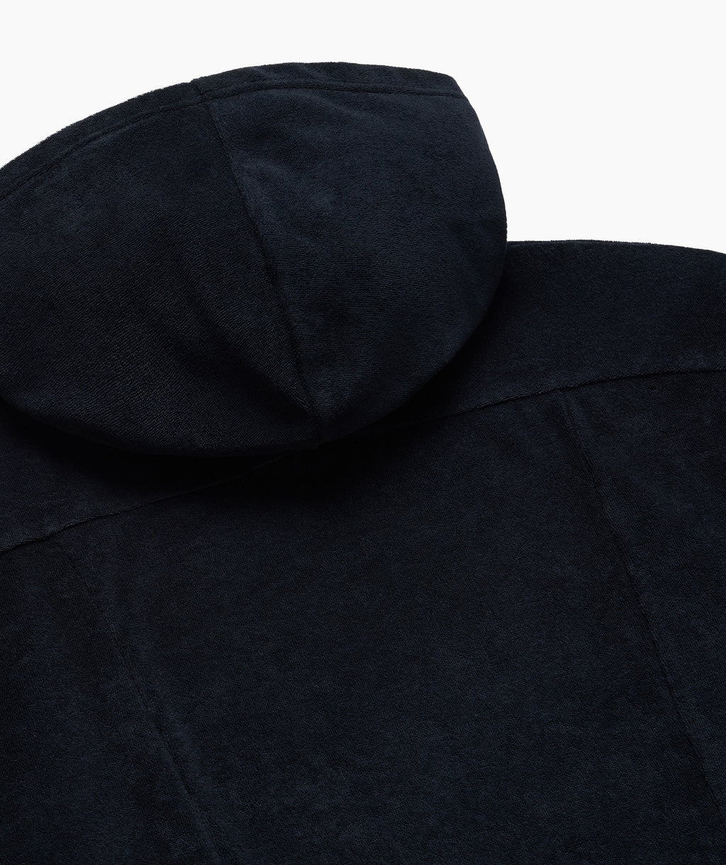 TERRY CLOTH WARM UP HOODIE
