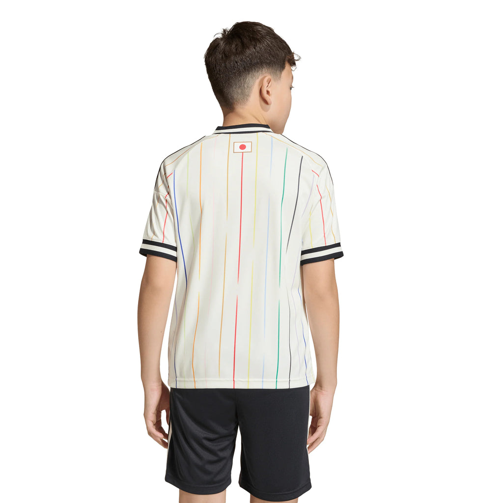 adidas Japan Away Youth Soccer Jersey 2026 White Black