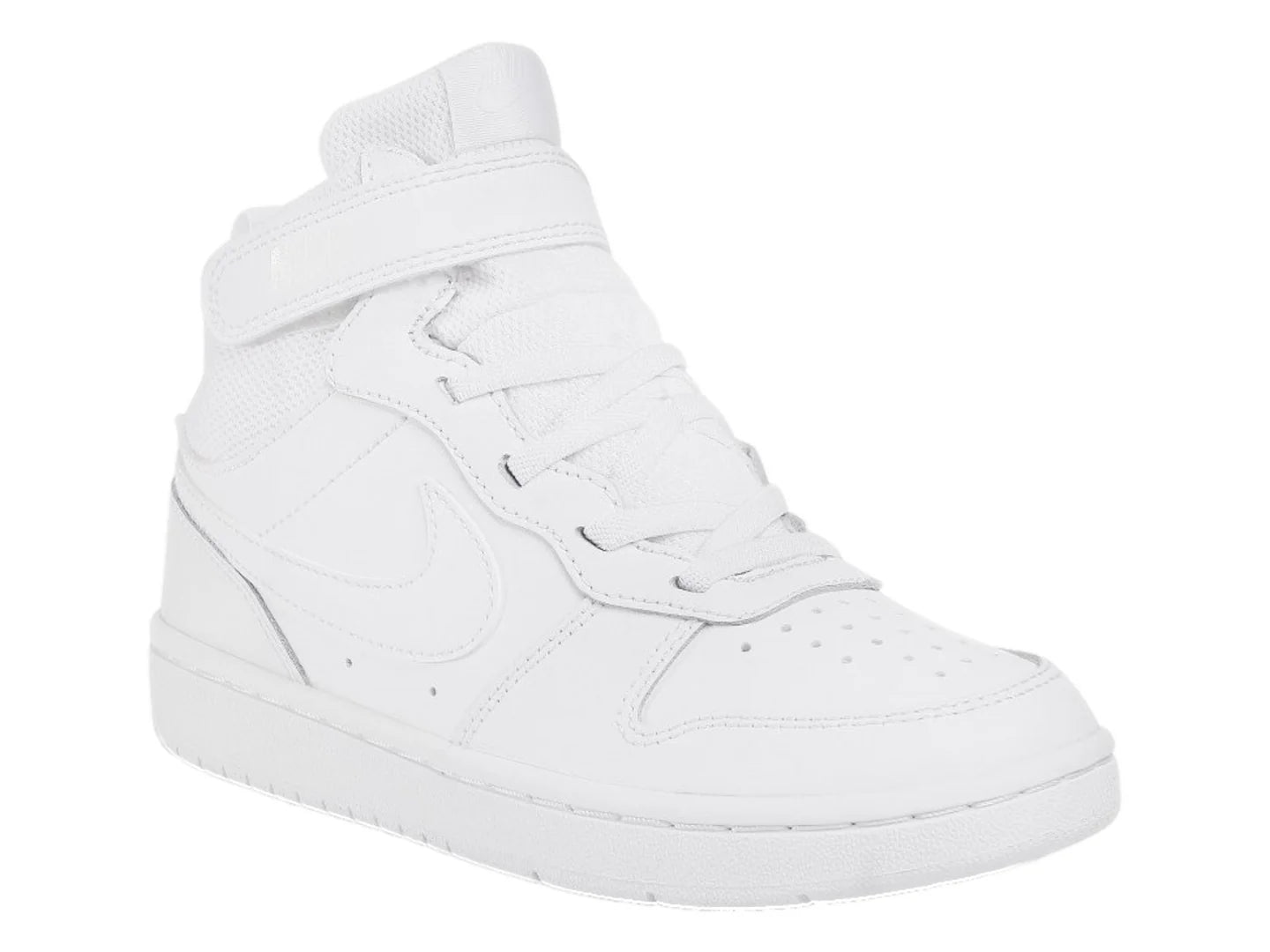 Tenis Nike Court Borough Mid 2 Blancos para Niño