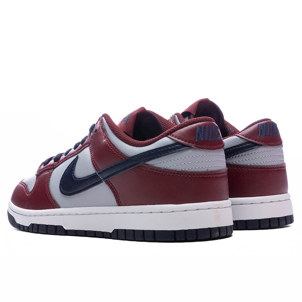 Dunk Low Retro Wolf Grey Obsidian Dark Team Red White