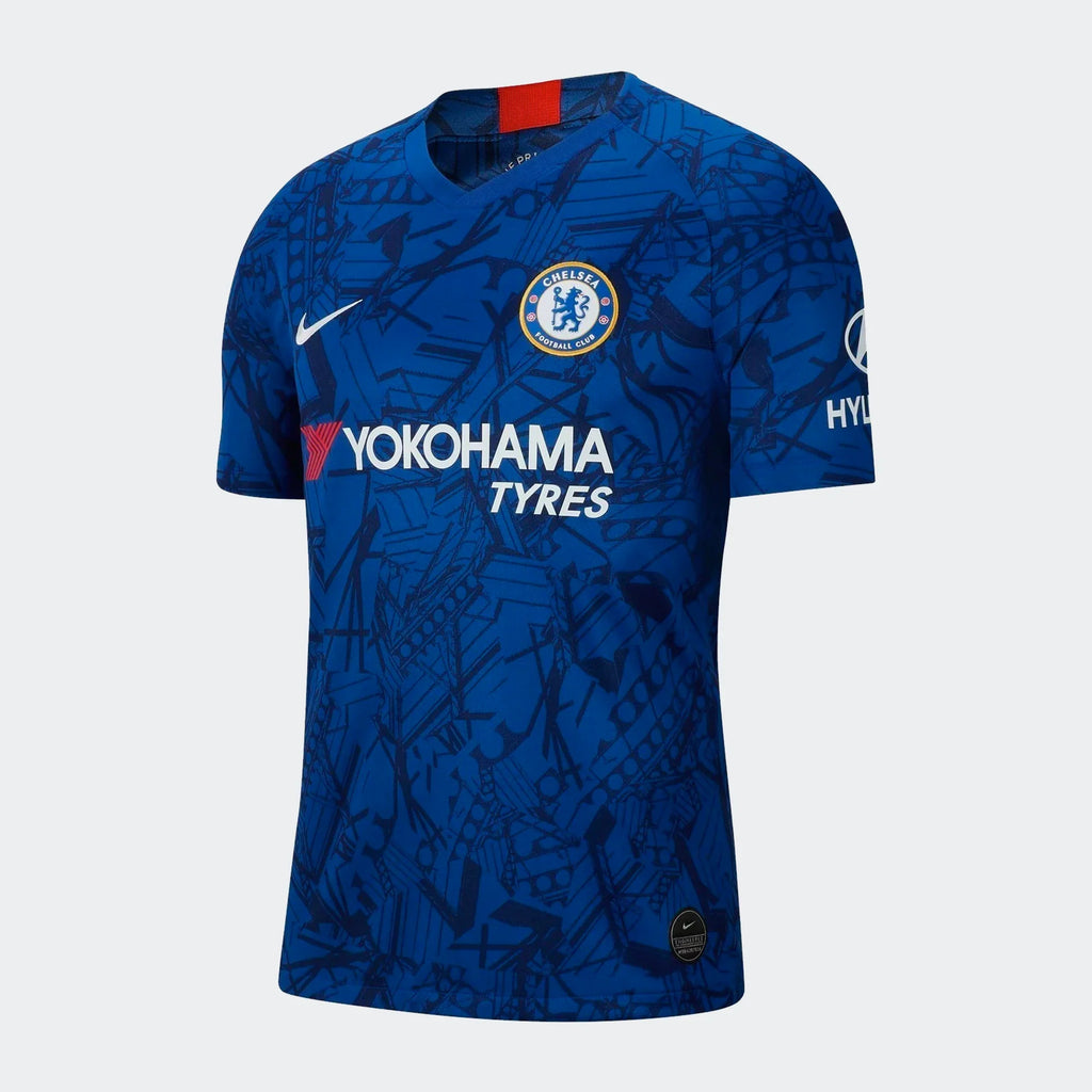 Nike Dri FIT Breathe Chelsea FC Stadium Home Mens Soccer Jersey 19