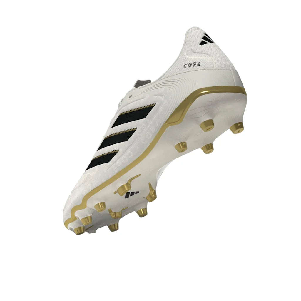adidas Copa Pure 3 League Firm Multi Ground Boots White Black Gold