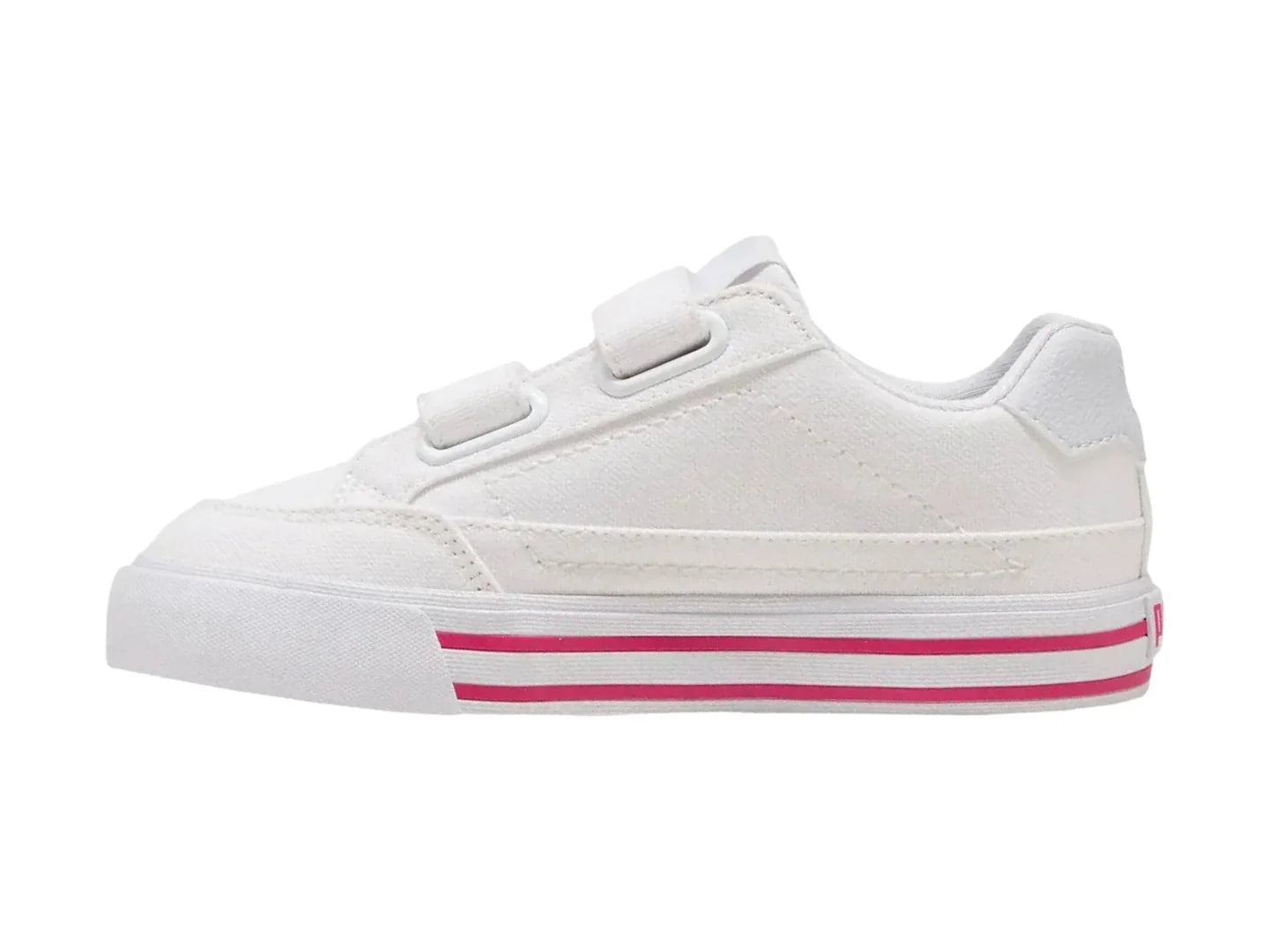 Tenis Puma Court Classic Vulc Blanco para Niña