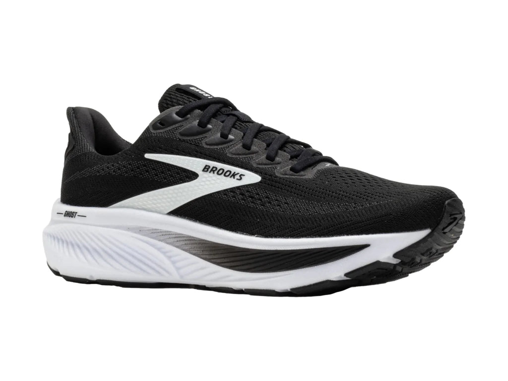 Tenis Brooks Ghost 17 Negro y Gris para Hombre