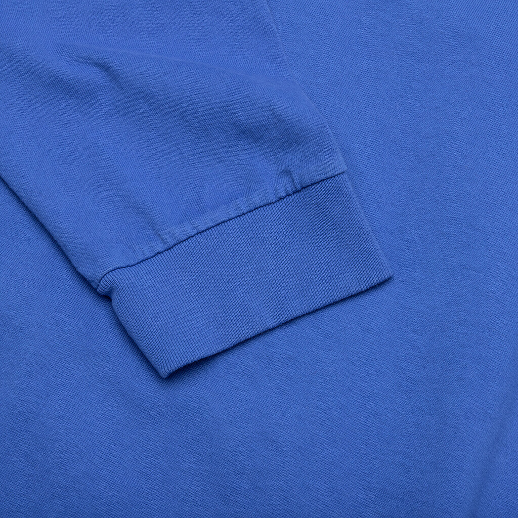 Feature x Wynn Logo Lock Up L S Tee Dazzling Blue