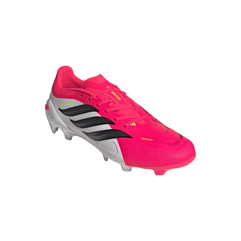 adidas Predator League FG Firm Ground Mens Soccer Cleats Red Black White