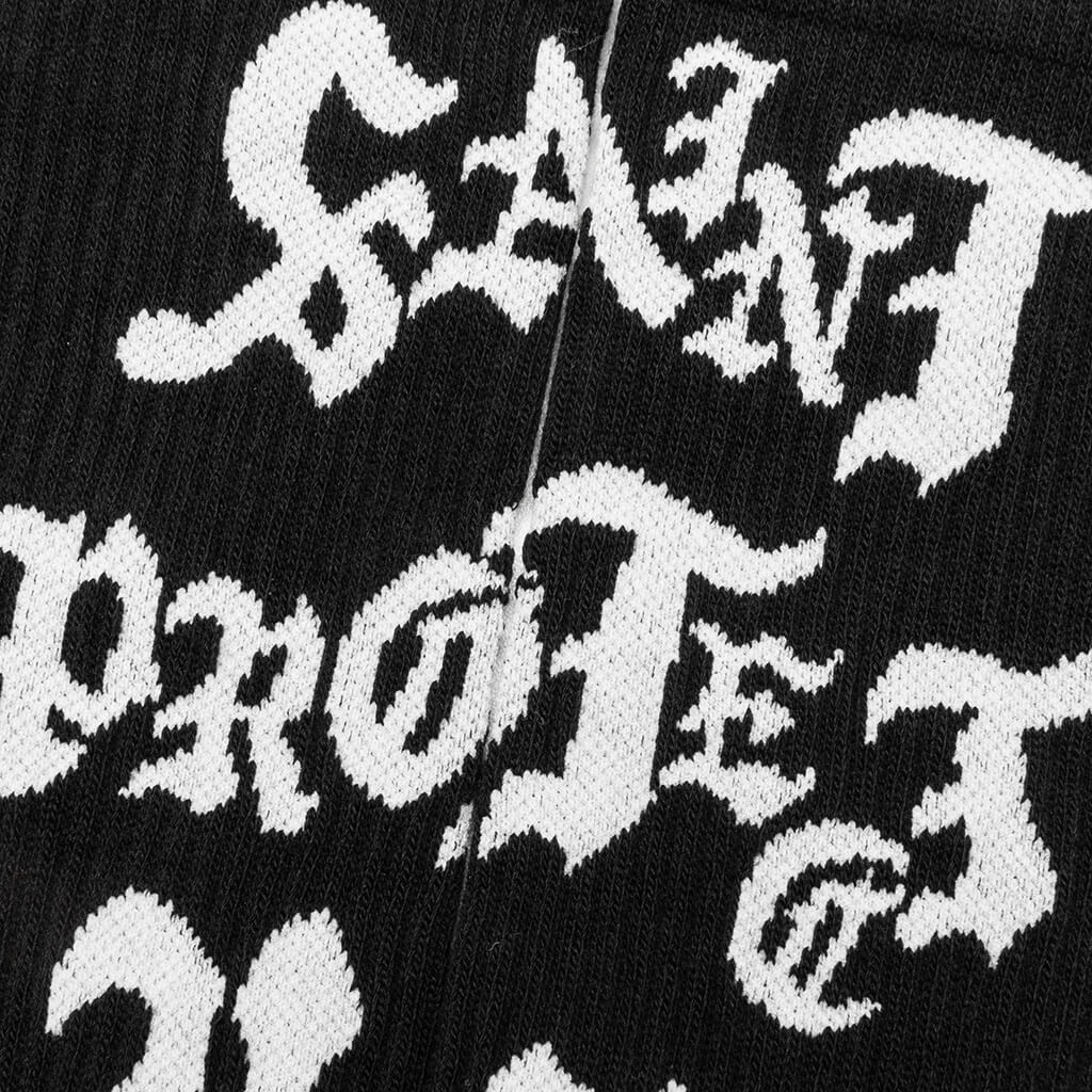 Saint Protect Socks Black