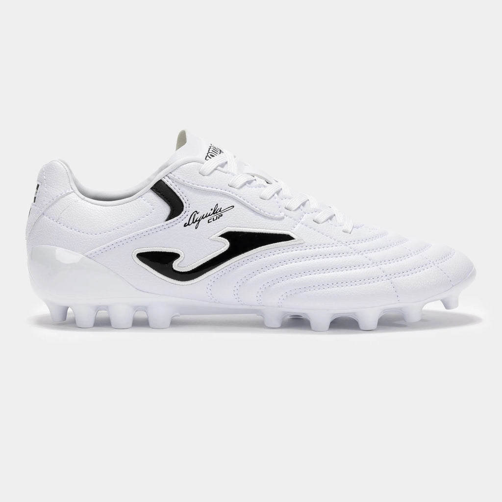 Joma Aguila Cup 2402 AG Mens Soccer Cleats White Black