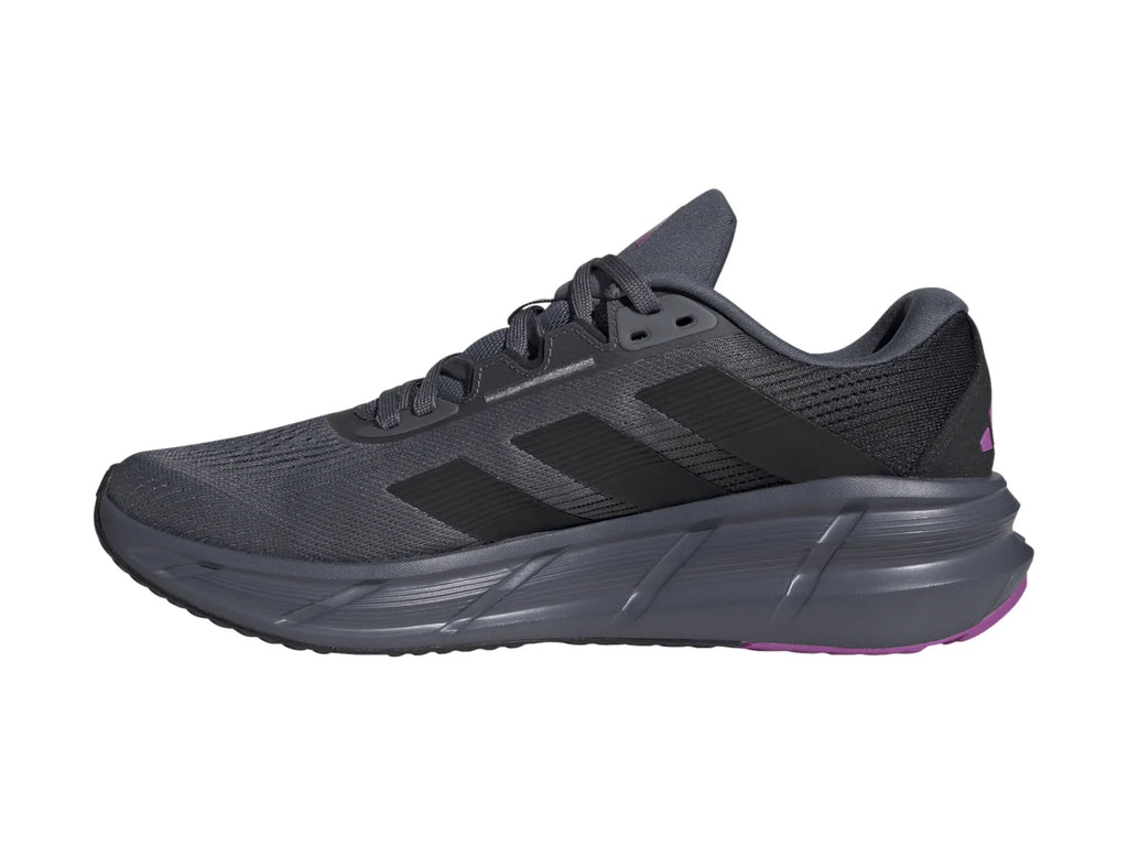 Tenis Adidas Questar 3 Gris y Negro para Hombre