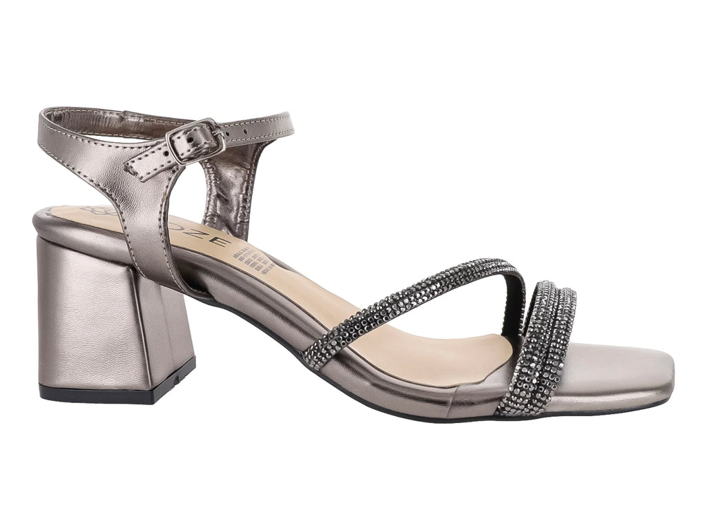 Sandalias ROZE Plateadas para Mujer