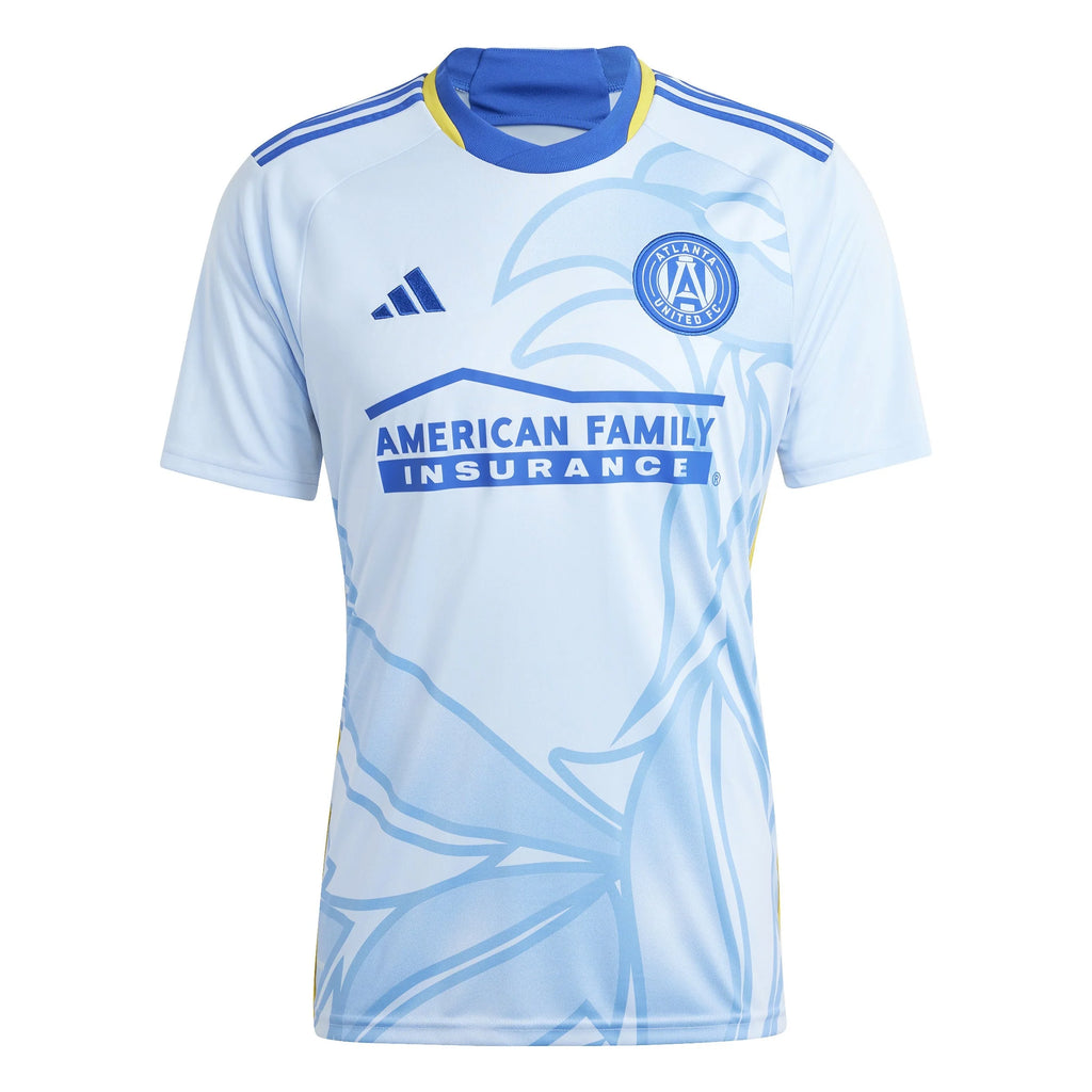 adidas Mens Atlanta United Away Jersey 24 25 Blue