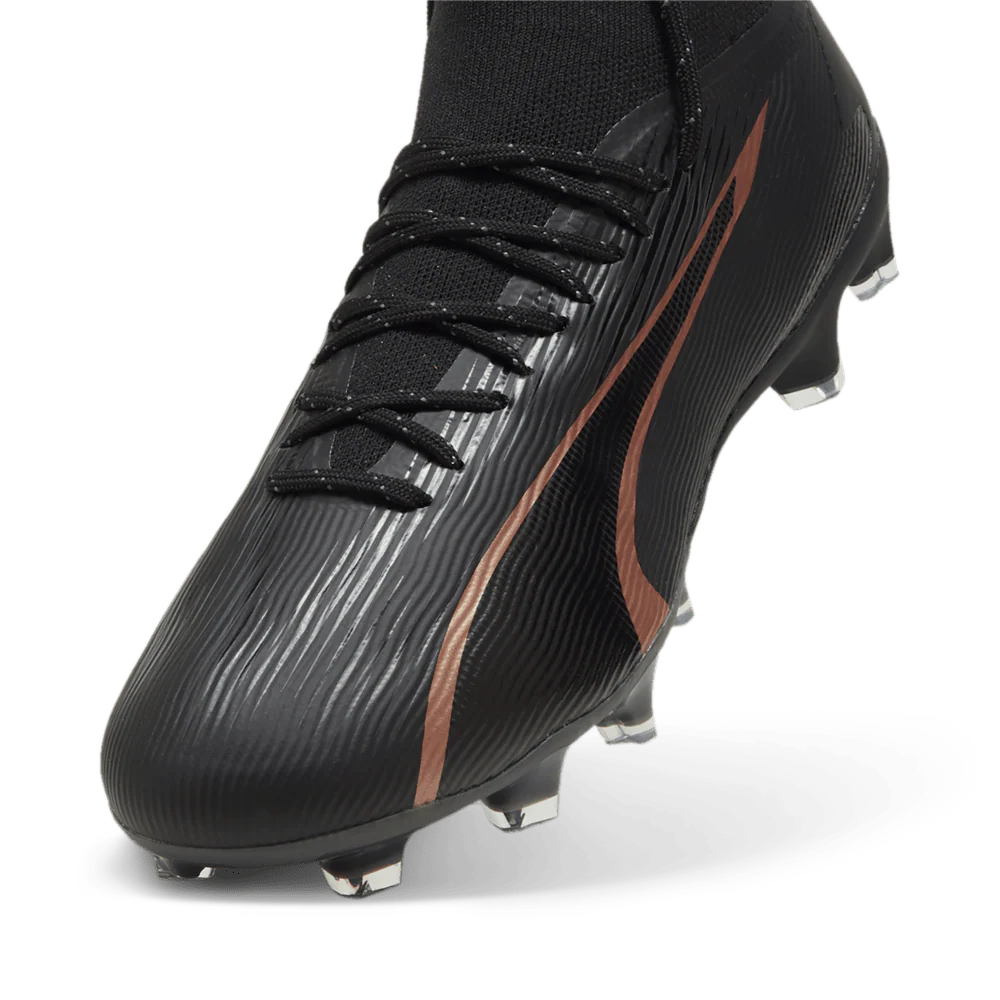 PUMA Ultra Pro FG AG Soccer Cleats Black Copper