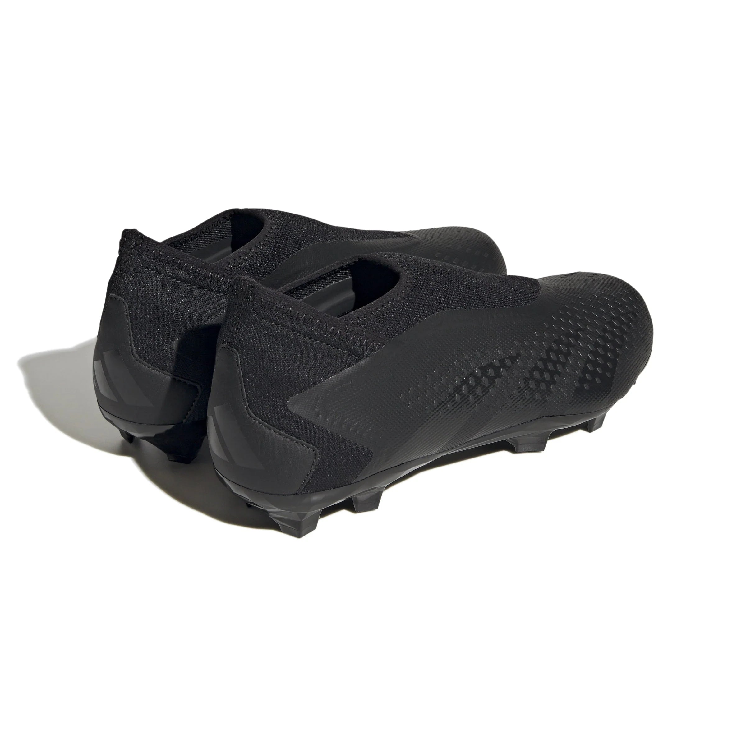 adidas Predator Accuracy3 Laceless FG Firm Ground Soccer Cleats Black Black