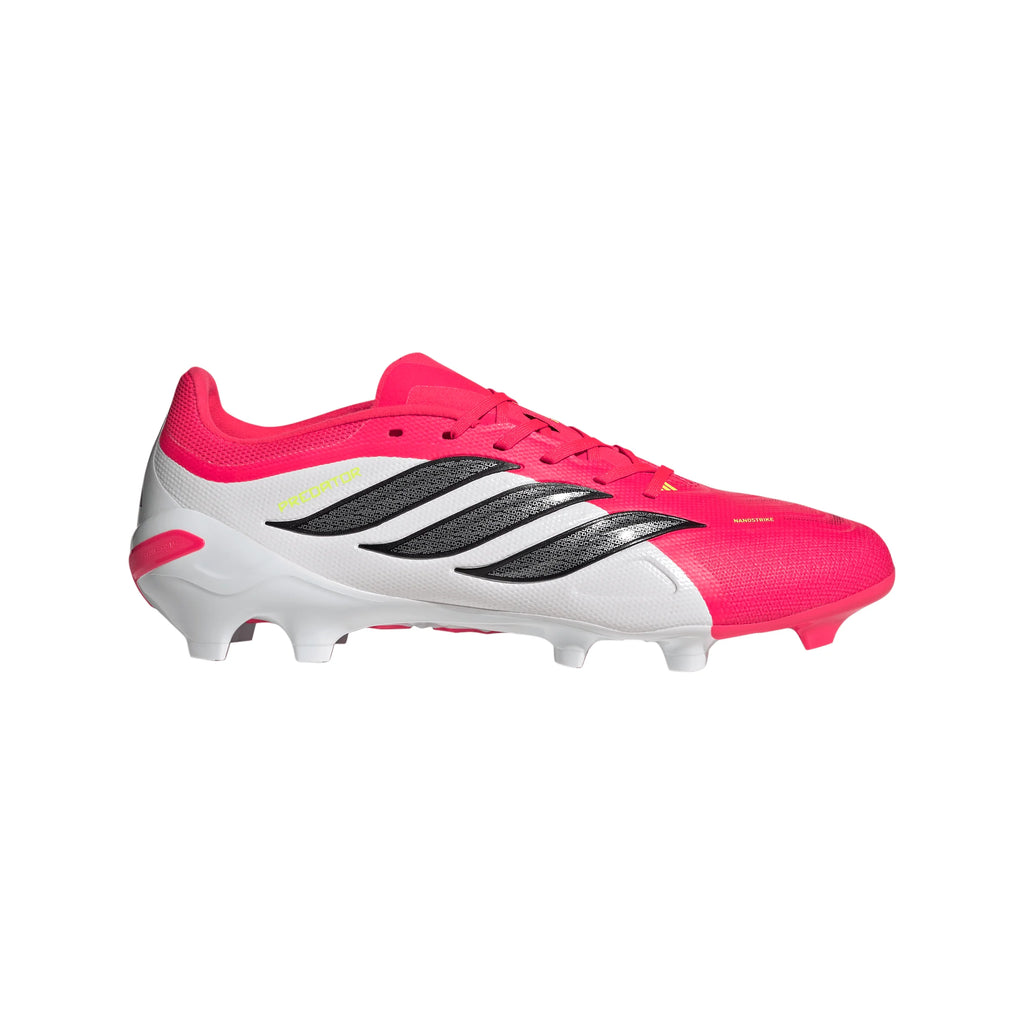 adidas Predator League FG Firm Ground Mens Soccer Cleats Red Black White