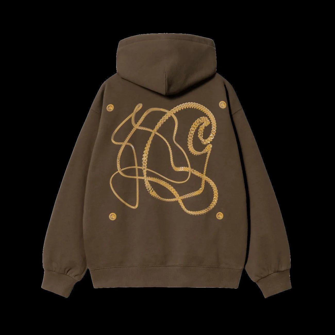 Carhartt WIP Charm Link Sweatshirt Liberica Gold
