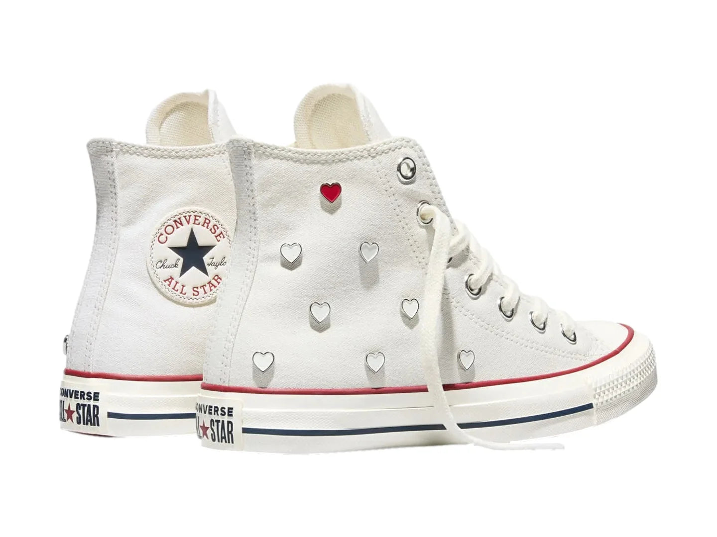 Tenis Converse CTAS Valentines Day 2026 Blanco para Mujer
